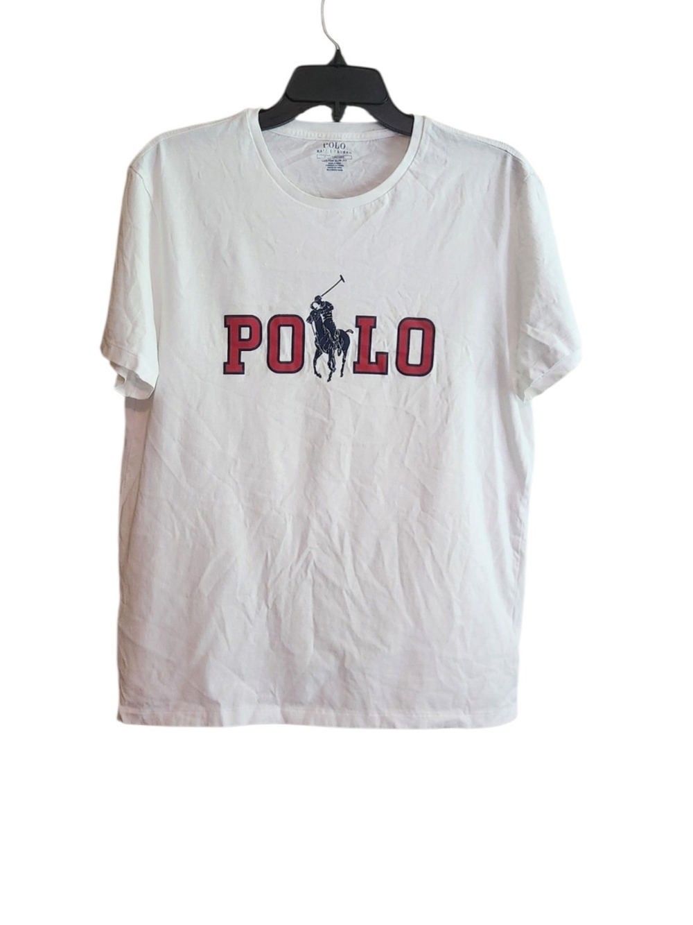 Polo by Ralph Lauren White Tee with Bold Logo